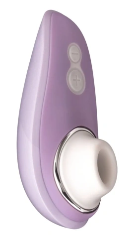 Womanizer Liberty Lilac + Лубрикант 50 мл - Бесконтактный стимулятор клитора, 10.4х5.5 см (сиреневый)